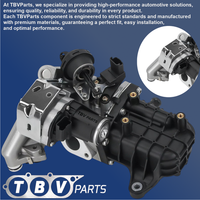 KÜHler Mit AGR-VENTIL Citroen Ford Peugeot 2.0HDI 9807593080 9801705280
