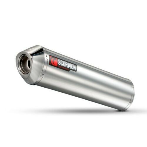 Scorpion Exhaust Round Slip-on Stainless Steel Suzuki GSX 1400 2005-2008