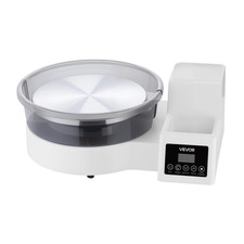 11" Aluminum Pottery Wheel for Adults - 450W Electric Table Top with Foot Pedal,