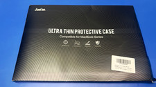 EooCoo Ultra Thin Hard Shell Case Black for MacBook Air 15 Dustproof