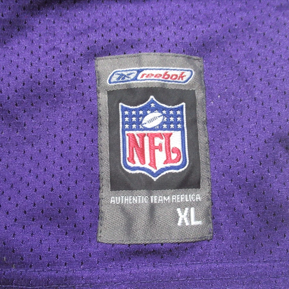 复古 Randy Moss 足球球衣明尼苏达维京人 #84 紫色青少年 XL — 第 4/4 张图片