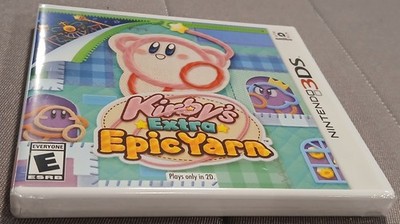 NEW Kirby's Extra Epic Yarn Nintendo 3DS 2DS US version SEALED