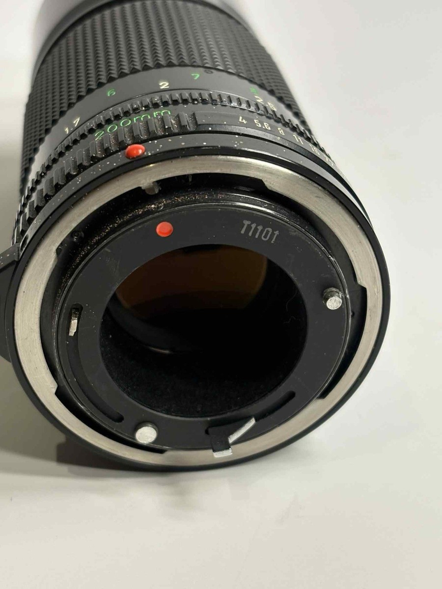 Canon FD 70-150mm F4.5 Zoom Lens — Clean Optics, Smooth Focus