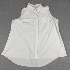 Athleta Tank Top Womens 1X White Urbanite Col...