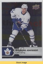 2017-18 Upper Deck AHL Silver Foil Andreas Johnsson #32 READ 0er5