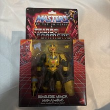 Masters of the Universe x Transformers BUMBLEBEE ARMOR MAN-AT-ARMS NEW Mattel