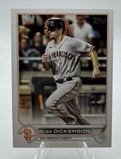 2022 Topps #362 Alex Dickerson San Francisco Giants ⚾️