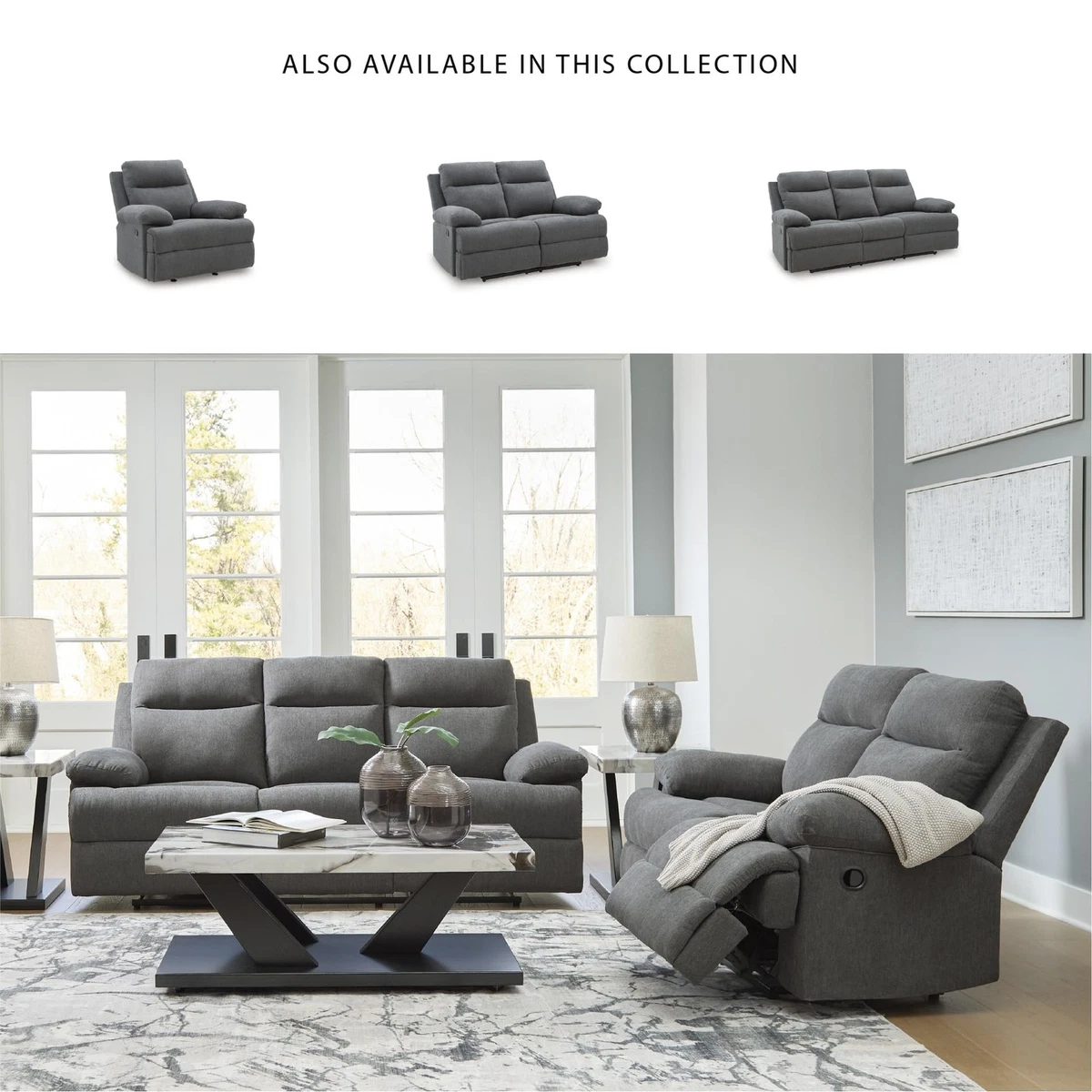Ashley Furniture Gray Sofas for sale - eBay Ashley Furniture Gray Sofas for sale - eBay