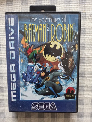 THE ADVENTURES OF BATMAN & ROBIN Sega Mega Drive Deutsch mit OVP und Anleitung
