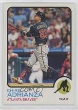 2022 Topps Heritage High Number SP Ehire Adrianza #438 0b0