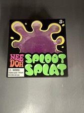 Schylling Purple NEE DOH - SPLOOT SPLAT New Authentic Stress Squish Nee Doh