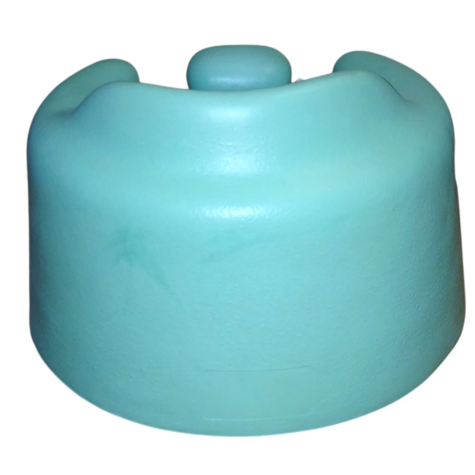 Asiento elevador de piso suave para bebé Bumbo silla de apoyo hebilla de seguridad verde Foto 4 de 4