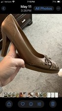 Size 7 Bronze Via Spiga Women s Vintage Heels