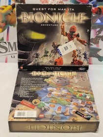 PARTS INCOMPLETE 2001 LEGO BIONICLE Quest For Makuta Adventure Game No. 31390