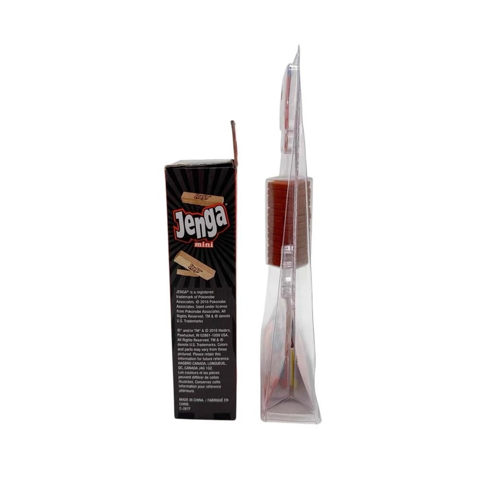 New Mini Travel Jenga AND World's Smallest Jenga Block Tower Stacking Games - Image 4 of 4