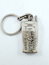 PORTE-CLES - Rare Métal Massif - ALCATEL ONE TOUCH POCKET 1999 - 3D Vintage