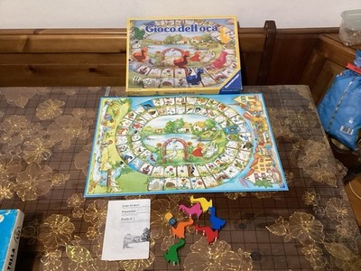 Boxspiel Gänsespiel - Vintage Gesellschaftsspiele Ravensburger