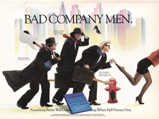 BAD COMPANY DEAN MARKLEY STRINGS-1991 MAGAZINE PRINT AD ADVERT 8X11 POSTER PINUP