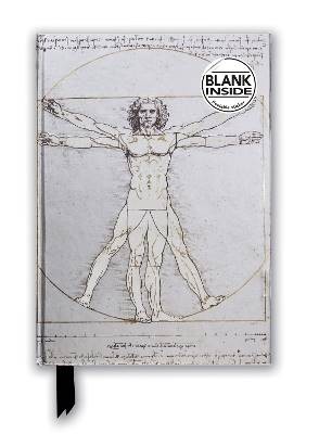 Leonardo da Vinci: Vitruvian Man (Foiled Blank Jou