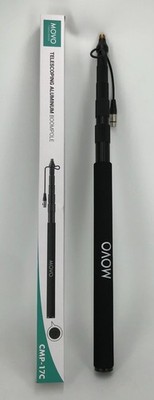 Movo CMP-17C Professional Aluminum Boom Pole with Internal XLR Cable