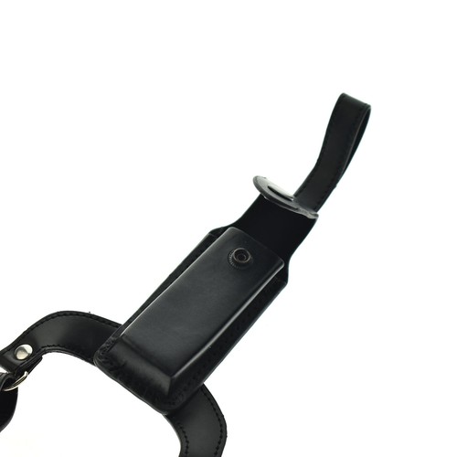 Fondina universale tattica a spalla nascosta in pelle per pistola pistola Glock - Foto 6 di 7