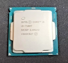 Intel Core i3-7100T 3.4GHz SR35P Dual Core LGA1151 CPU Desktop Processor
