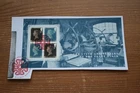 GB 2015 Penny Black 175th Anniversary m/s, Stamps on Piece, Used, ex FDC