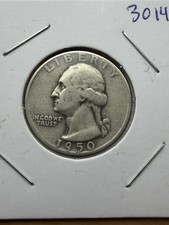 1950 Washington Quarter - As Shown! (#3014)