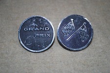 2 - Eelco Shifter Knob Inserts Dual Flags And Grand Prix