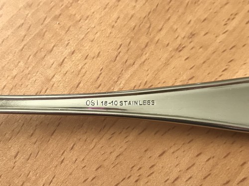 OSI Edelstahl Tafelgabeln 3er Set Besteck Utensil 8" - Bild 7 von 7
