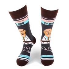 Dog Doctor Socks Fun Novelty Socks Veterinarian Gift Vet Gift Animal Doctor Fun