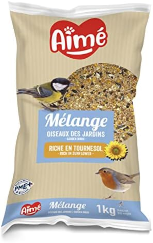 Nature Mix+ MÃ©lange de graines - Pour oiseaux de la nature - 1kg