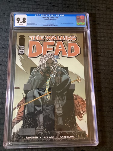 The Walking Dead #108 - CGC 9.8 - First appearance of Ezekiel & Shiva
