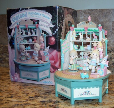 Enesco Precious Moments Toyland Multi-Action Musical Diorama Music