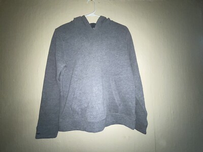 Tek Gear Ultra Soft Fleece Hoodie Youth Boys Size L HuskyGray