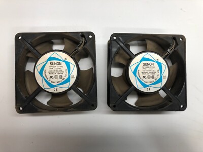 2 Pack Sunon SP100A A166 Cooling fans from Pak Master 50 XL Plus plasma cutter