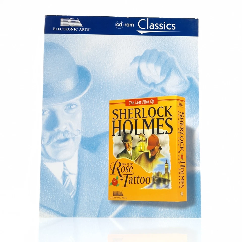PC Spiel : Sherlock Holmes Case of the Rose Tattoo - CD-ROM Big Box OVP PAL - Bild 1 von 4
