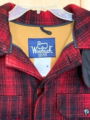 VTG Woolrich Mackinaw Jacket Coat Mens 42 Buffalo Plaid Wool VTG Woolrich Mackinaw Jacket Coat Mens 42 Buffalo Plaid Wool