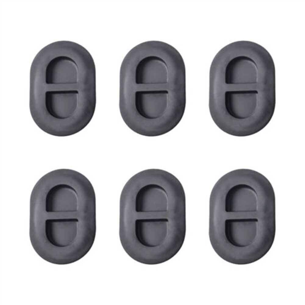 Weather Resistant Rubber Plugs For Jeep Wrangler JK JL Set Of 6 Floor