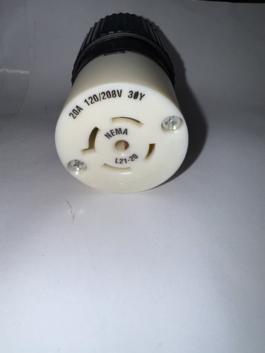 Bryant 72120NC Locking Connector 4P 5W Grounding 20A 120/208V - Picture 5 of 8