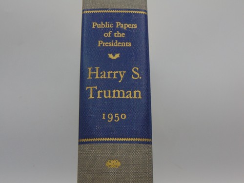 Harry S. Truman Public Papers of The Presidents Book 1950 Only - Bild 2 von 16