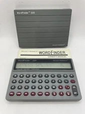 Selectronics Wordfinder 220 Spelling Checker Thesaurus HH-220 Working