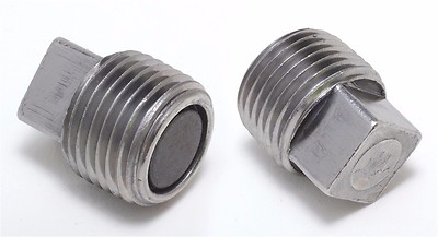 Magnetic Muncie T10 T5 Drain Plug 1/2'' NPT Transmissions Rear End ONE 9064 USA