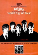 1965 Yardbirds "Hear Full Of Soul"  Song Release Musi Industry Promo Reprint Ad