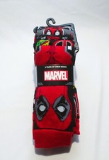 Marvel 6 Pair Of Deadpool Socks NWT