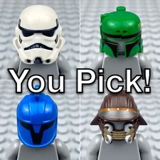 LEGO Star Wars Minifigure HEADGEAR HELMET Replacement PARTS - YOU PICK