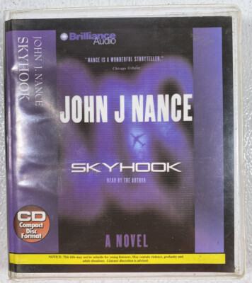 Skyhook John J Nance 2003 5 CD Audio Book Abridged Read By Author