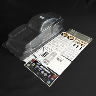 PARTCORE RC Car Karosserie 1/10 Zakspeed Ford Capri Gr 5 Jägermeister DRM1982 Ludwig Nr 1