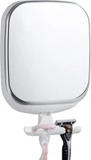 TAILI Shower Mirror Fogless for Shaving, Anti Fog Shaving Mirror with Razor