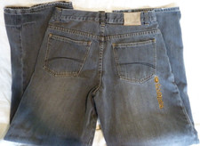 Ecko Unltd 18 Black Jeans Embroidered Logo on back